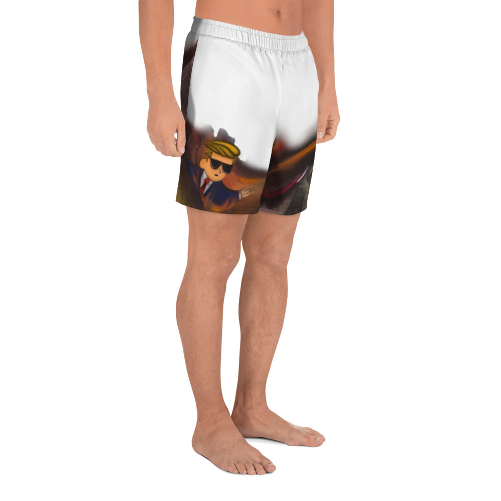 Men's Athletic Long Shorts